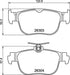 Brembo Brake Pads Rear Audi A3 8Y ( Set Lh&Rh) (P85189)