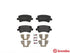 Brembo Brake Pads Rear Volvo Xc60/70 2.4 ( Set Lh&Rh) (P86021)