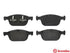 Brembo Brake Pads Front Volvo Xc60/70 2.4 ( Set Lh&Rh) (P86023)