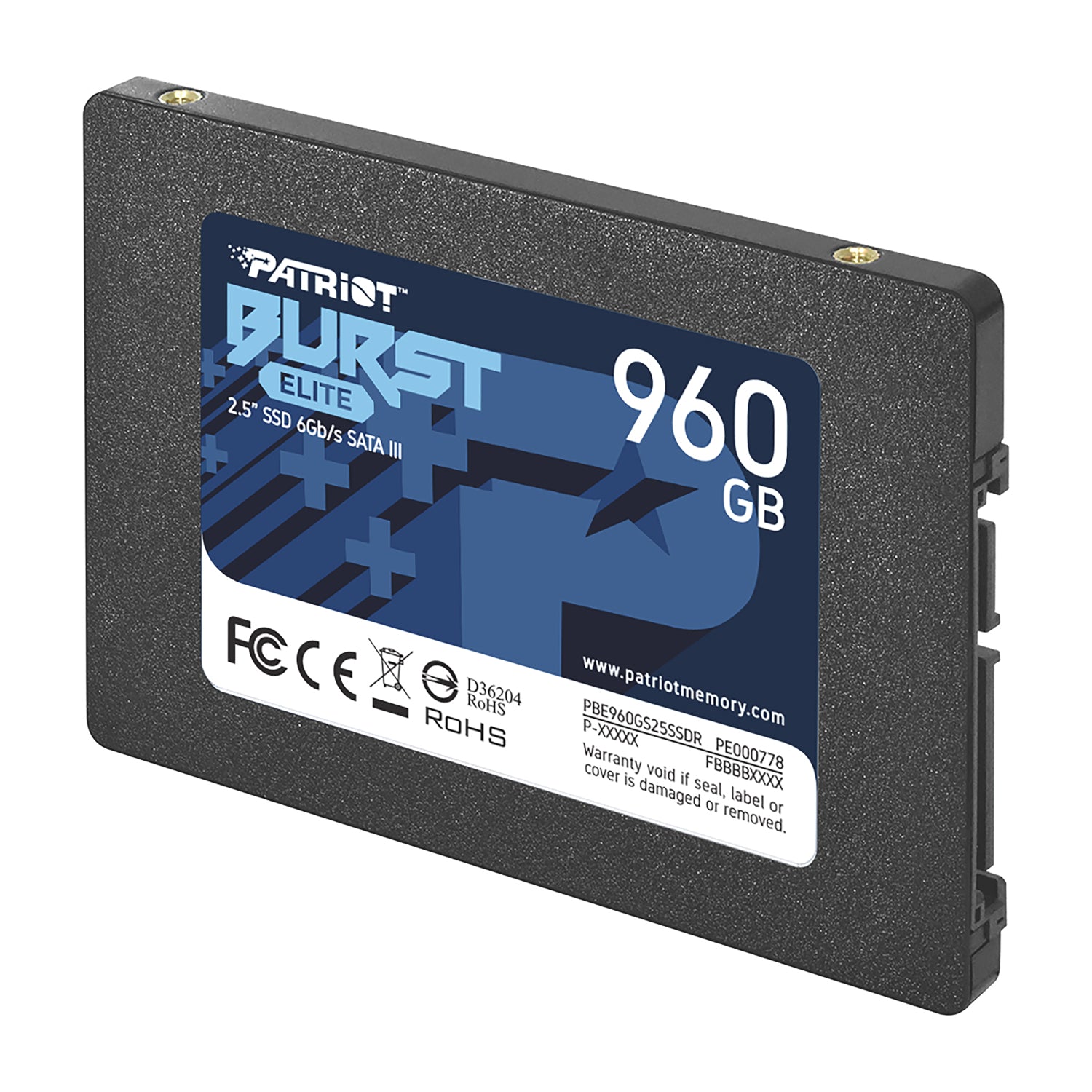 Patriot Burst Elite 960GB 2.5" SATA III SSD
