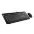 PCBuilder ALPHA Silent Wired Keyboard and Mouse Combo