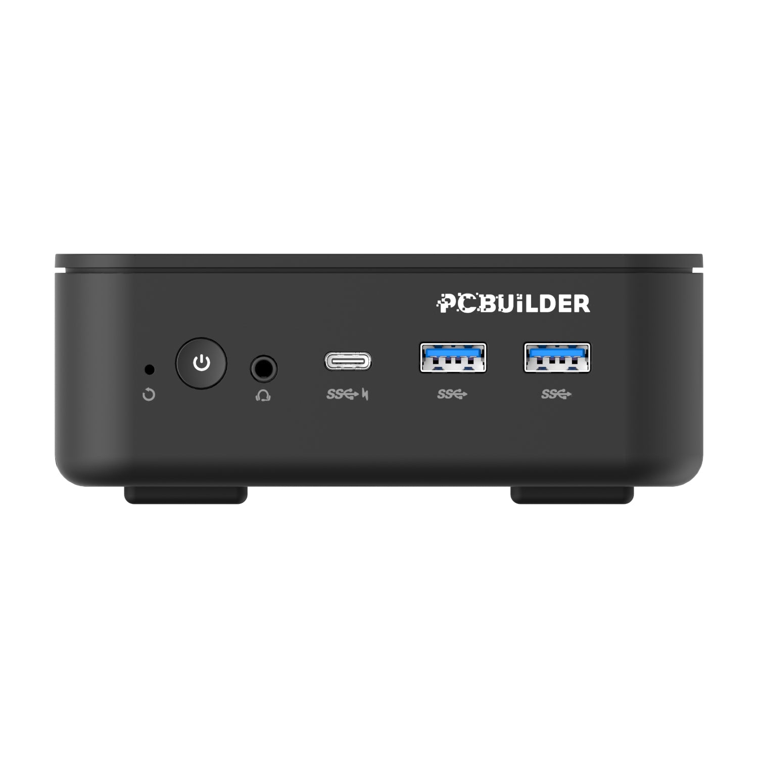PCBuilder CUBE Intel Core 3-100U 12GB DDR5 512GB Windows 11 Pro Mini PC