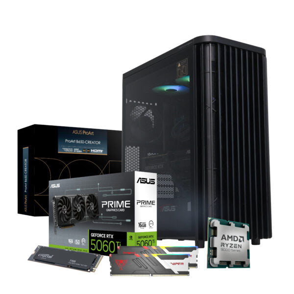 PCBuilder Ryzen 7 9700X MONET Windows 11 Creator PC