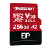 Patriot EP Series 256GB MICRO SDXC V30 A2 (w/o Adaptor)