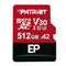 Patriot EP V30 A2 512GB Micro SDXC Memory Card (Without Adapter)
