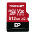 Patriot EP V30 A2 512GB Micro SDXC Memory Card (Without Adapter)