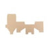 H Lock: 125mm x 125mm x 45mm