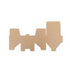 H Lock: 150mm x 120mm x 75mm