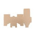 H Lock Tuck In Top : 145mm x 145mm x 125mm
