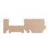 H Lock Tuck In Top : 395mm x 140mm x 90mm
