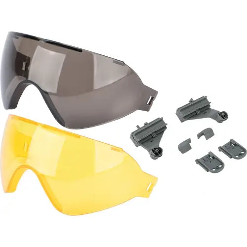 6MM PROSHOP PILOT MASK OLIVE WITH FASTJUMP HELMET COMBO