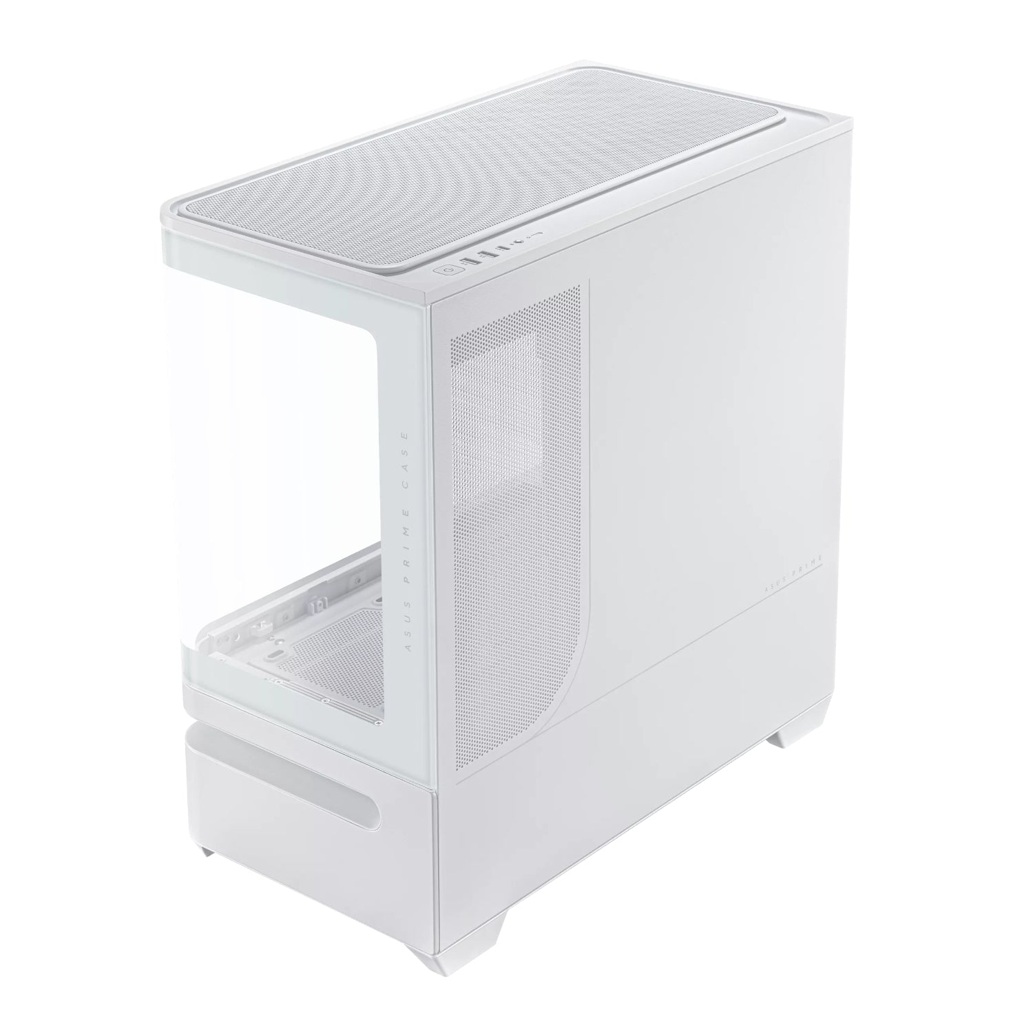 ASUS Prime AP202 ARGB Micro-ATX Gaming Chassis - White