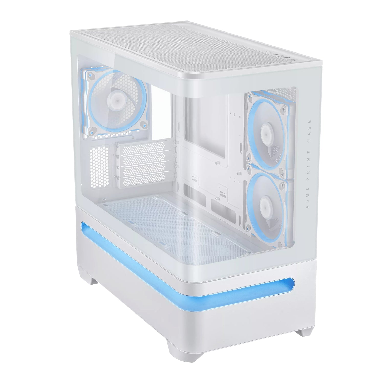 ASUS Prime AP202 ARGB Micro-ATX Gaming Chassis - White