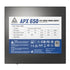MONTECH APX Series APX 650W - Power supply (internal) - DC-DC - ATX12V - 80 PLUS - AC 100-240 V - 650 Watt - active PFC | SKU PS-APX650