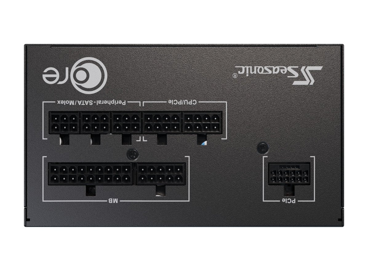 Seasonic CORE GX 650W Power Supply ATX 3.1 PCIe 5.1 (12V-2x6) 80+ Gold Fully Modular RTX 5060 Ti AMD RX 9000 Ready, CORE GX-650 ATX 3.1 | SKU PS-CORE650