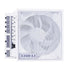 Lian Li Edge Gold Series 1000W Full Modular Power Supply (Fan Hub Included)-ATX 3.0, 3.1-PCIE 5.1-L-Shape Design for Dual Chamber Case-120mm FDB Fan-Supports up to 4 USB Device - White-EG1000G.WH | SKU PS-E1000GW