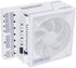 Lian Li Edge Gold Series 1200W Full Modular Power Supply (Fan Hub Included)-ATX 3.0, 3.1-PCIE 5.1-L-Shape Design for Dual Chamber Case-120mm FDB Fan-Supports up to 4 USB Device - White - EG1200G.WH | SKU PS-E1200GW