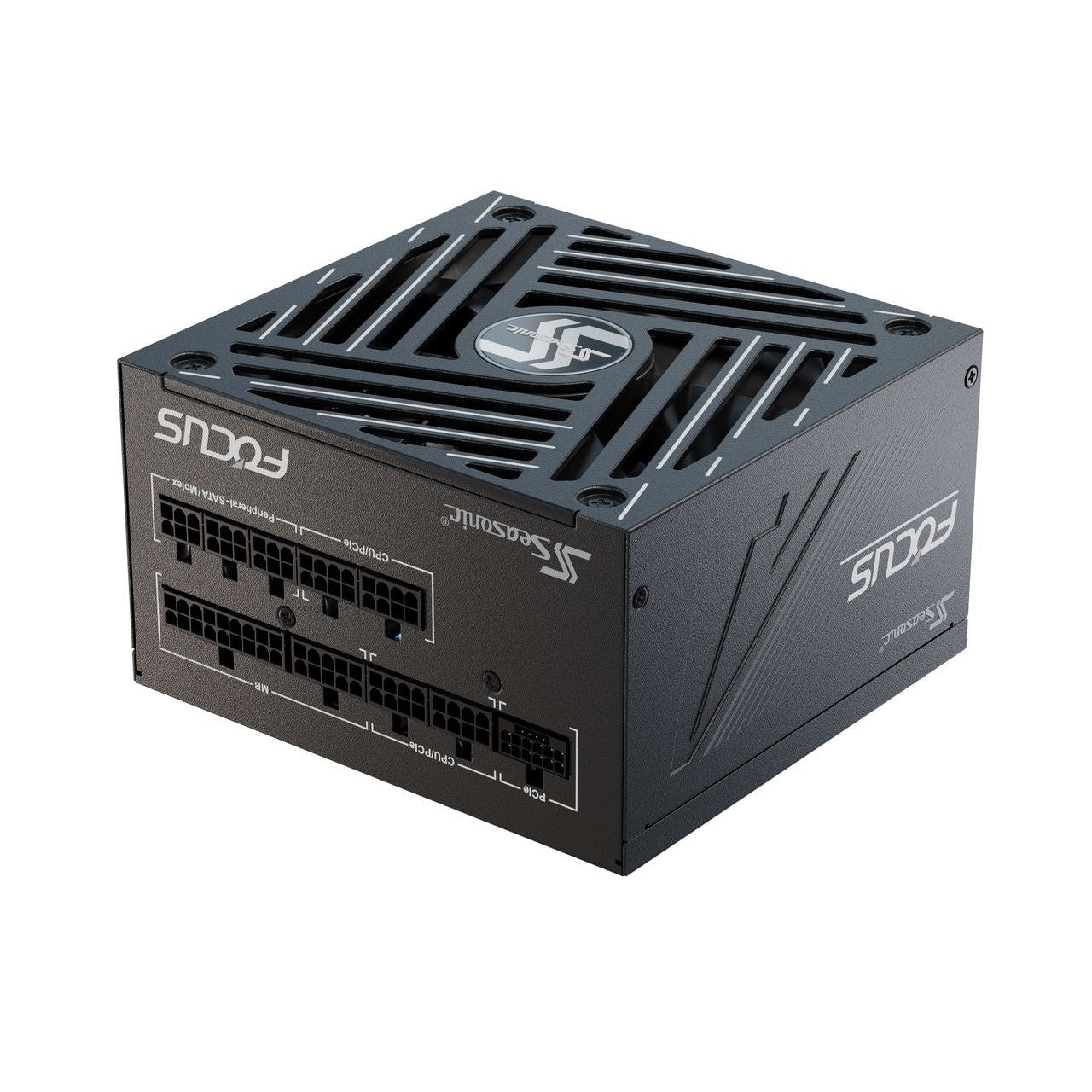 Seasonic FOCUS GX 750W Power Supply ATX 3.1 PCIe 5.1 (12V-2x6) Cybenetics Platinum Fully Modular RTX 5070 Ti AMD RX 9000 Ready, FOCUS GX-750 ATX 3.1 | SKU PS-F750V4