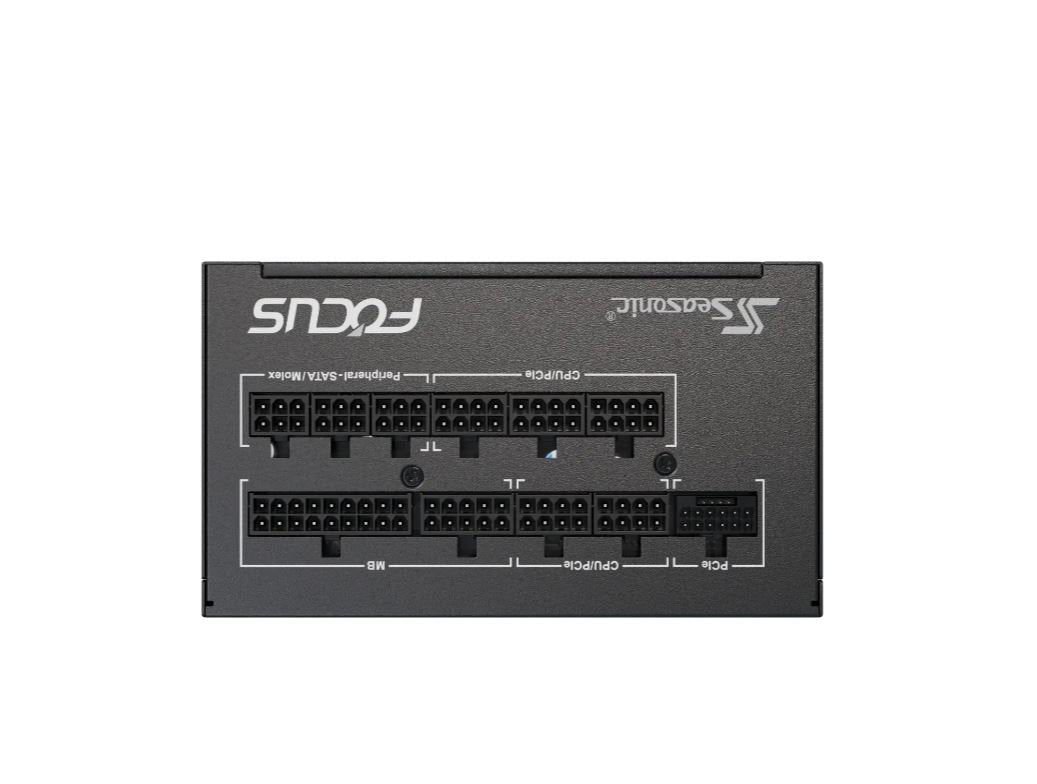 Seasonic FOCUS GX 850W Power Supply ATX 3.1 PCIe 5.1 (12V-2x6) Cybenetics Platinum Fully Modular RTX 5080 AMD RX 9000 Ready, FOCUS GX-850 ATX 3.1 | SKU PS-F850V4