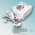Apevia ATX-PR600W-WH Prestige 600W 80+ Gold Certified, RoHS Compliance, Active PFC ATX Gaming Power Supply White | SKU PS-PR600WH