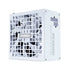 Lian Li RS 1000W Rotational Shift Fully Modular ATX Power Supply (W/USB Fan Hub) 90° AC Inlet, Cybenetics Platinum, 80+ Gold, ATX 3.1, PCIe 5.1, 12V-2x6 Cable, White (RS1000G.WH) | SKU PS-RS10002