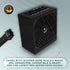 Apevia ATX-SL1200W Soul 1200W ATX 3.0 & 3.1 Compatible, Fully Modular, PCIe 5.1 12V-2x6 Connector, ATX Active PFC, DC to DC Converter Design, 140mm Silent Fan, RoHS Compliance, Gaming Power Supply | SKU PS-SL1200