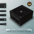 Apevia ATX-SL850W Soul 850W ATX 3.0 & 3.1 Compatible, Fully Modular, PCIe 5.1 12V-2x6 Connector, ATX Active PFC, DC to DC Converter Design, 140mm Silent Fan, RoHS Compliance, Gaming Power Supply | SKU PS-SL850