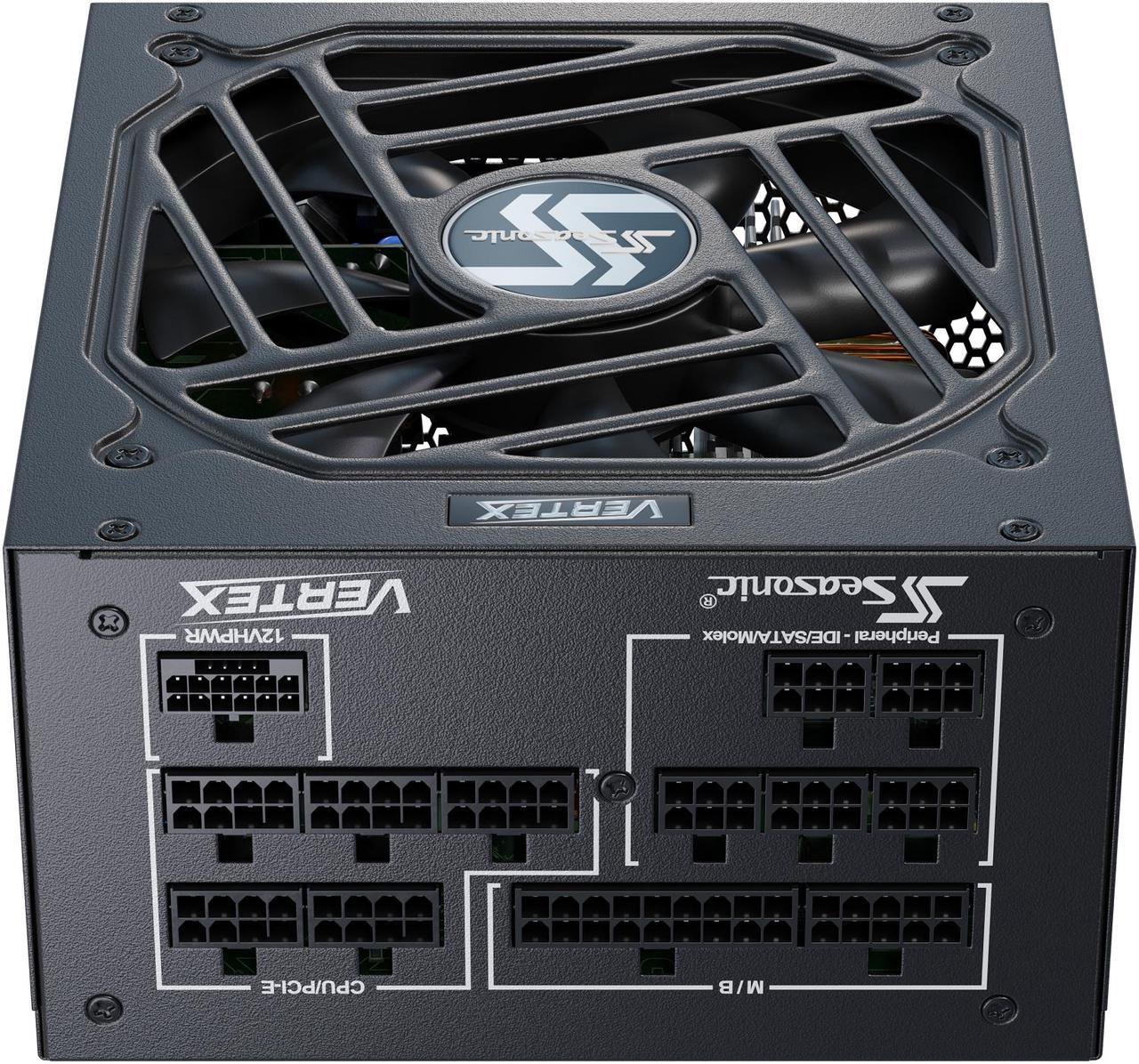 Seasonic VERTEX PX 1200W Power Supply ATX 3.1 PCIe 5.1 (12V-2x6) Cybenetics Platinum A Fully Modular RTX 5090 AMD RX 9000 Ready, VERTEX PX-1200 ATX 3.1 | SKU PS-VPX1200