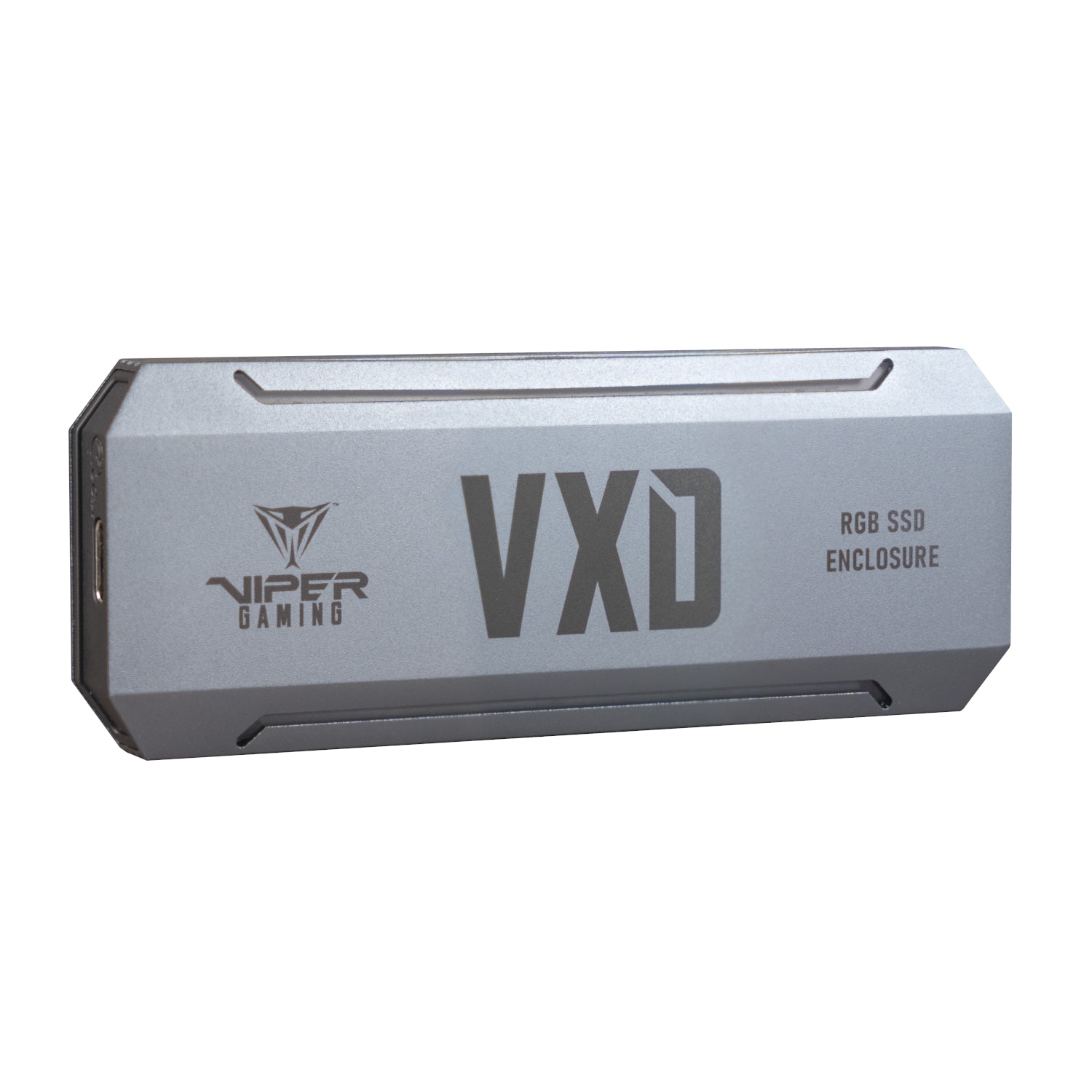 Patriot VXD M.2 PCIe RGB SSD Enclosure - Silver