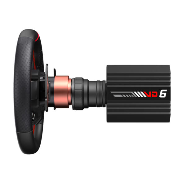 PXN VD6 Direct Drive Sim Racing Wheel | PD-HM Dual Pedal | Z9 Clamp Bundle