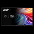 Acer 15.6" Portable Touch FHD IPS Screen 16:9 HDR10 1x miniHDMI + 2xType-C + Speakers + Audio out Wall Mountable Includes Cover (USB Type C/ Mini HDMI TO HDMI and USB Type C To USB cables included) 1 YR Warranty (PM161QT)