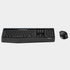 Logitech MK345 - Wireless Keyboard and Mouse Combo - Black - USB