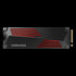 SAMSUNG 990 PRO 1 TB NVMe SSD W/Heatsink - Read Speed up to 7450 MB/s  Write Speed to up 6900 MB/s  Random Read up to 1200000 IOPS  Random Write up to 1550000 IOPS/PCIe 4.0 x4  NVMe 2.0/ V-Nand 3bit MLC/ In-house controller/ 1GB Low Power DDR4  600TBW