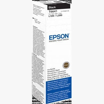 Epson 664 Ink Bottles Black 70ml EcoTank L565/ L550/ L486/ L455/ L386/ L382/ L365/ L355/ L355/ L310/ L3070 ... 6500 pages