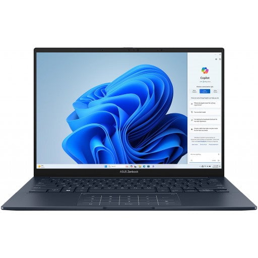 GUNMANSA Asus Consumer ASUS ZENBOOK / 14.0-inch 3K (2880 x 1800) OLED 16:10 Touch screen / Intel® Core™ Ultra 9 Processor 285H 2.9 GHz (24MB Cache  up to 5.4 GHz  16 cores  16 Threads)/ Intel® AI Boost NPU up to 13 / 32GB LPDDR5X on board (Non-Upgradable) / 1TB M.2 NVMe™ PCI...