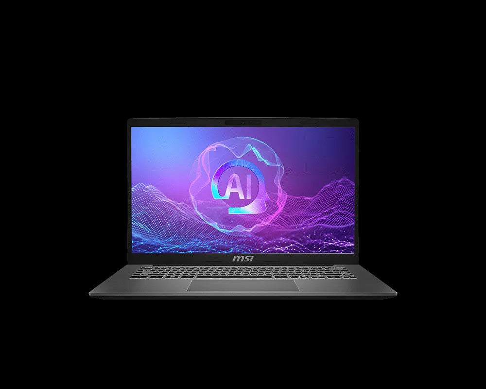 MSI / MODERN A14 AI F2HMG-024ZA / AMD RYZEN 5 220 / DDR5 5600MHz 16GB (1x 16GB) / 512GB NVME PCIE SSD / AMD RADEON GRAPHICS / 14" FHD (1920x1080)  60Hz / WINDOWS 11 HOME / NO BAG INCLUDED / PLATINUM GRAY / 1 YEAR WARRANTY
