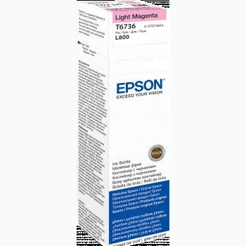 Epson 673 Ink Bottles Light Magenta 70ml EcoTank L800 /810/850 /1800