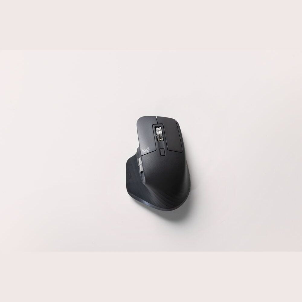 Logitech MX Master 3s - Wireless Mouse - Bluetooth - Silent - Graphite - Horizontal scroll wheel - Logi Bolt Receiver