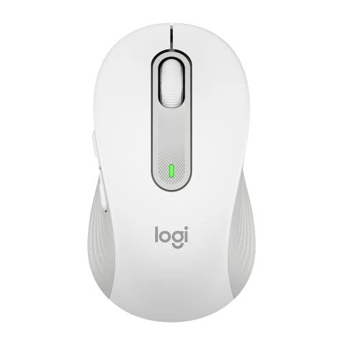 Logitech M650 - Signature Wireless Mouse - Off-White - Bluetooth