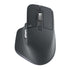 Logitech MX Master 3s - Bluetooth - Silent - Graphite - Horizontal scroll wheel