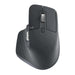 Logitech MX Master 3s - Bluetooth - Silent - Graphite - Horizontal scroll wheel