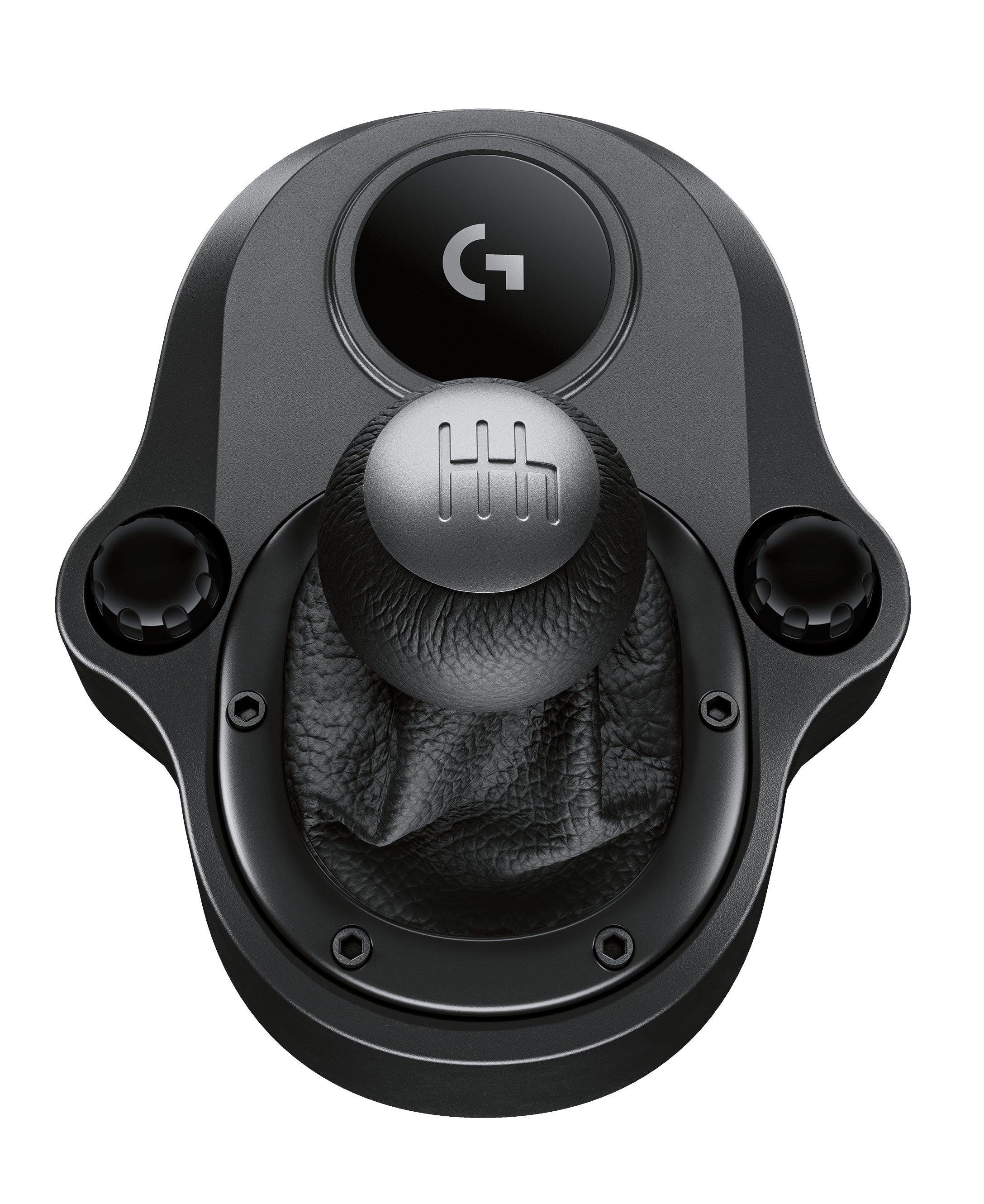 Logitech Driving Force Shifter – Gaming Shifter – G-Series Racing wheel accessory – Black leather