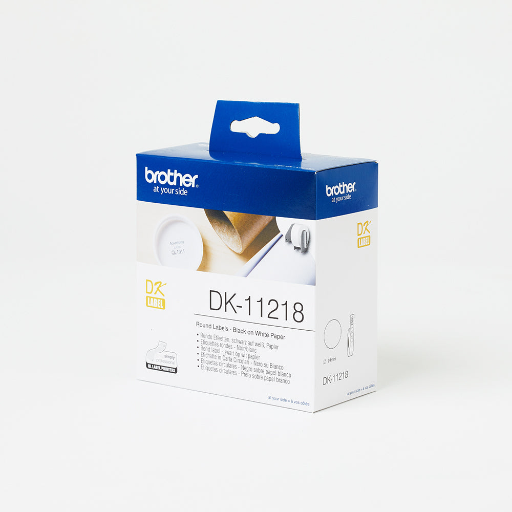 24MM Round Label 1000 labels per roll