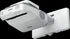 Epson 3500lm WXGA 1280x800 16:10 Lamp USB 2VGA 3HDMI RS-232C Wi-FiOptional NoBag White BracketIncl UltraShortThrow
