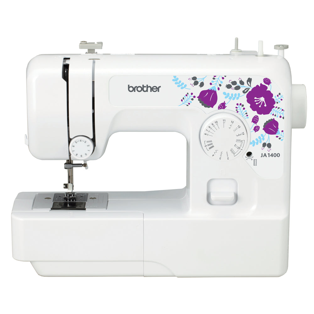Brother JA1400 Basic Multi Purpose Sewing Machine (Purple)