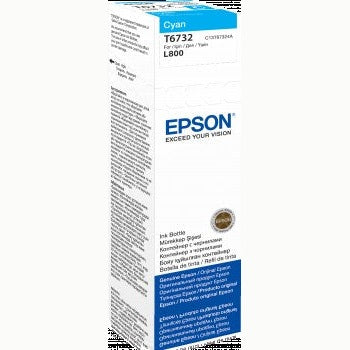 Epson 673 Ink Bottles Cyan 70ml EcoTank L800 /810 / 850 / 1800