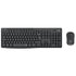 Logitech MK295 - Wireless Keyboard and Mouse combo - Black - USB - Silent