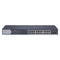 Hikvision L2  Smart Managed  24 Gigabit PoE ports  2 Gigabit SFP ports  802.3af/at  PoE power budget 370W  max