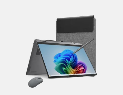 GUNMANSA Lenovo Consumer Lenovo Yoga7 2in1 / 14ILL10 / 14" WQXGA / OLED / Touch / Grey / Core Ultra7_256V / 16GB Soldered DDR5-8533 / 1TB SSD M.2 2242 PCIe 4.0x4 NVMe / Backlit K/B / Lenovo Yoga Pen+Mouse+Sleeve / Win11 Pro / 2YR On-Site