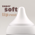 NUK Perfect Match Bottle with Soft and Flexible Silicone Teat 260ml - Cotton